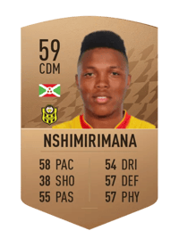 Jospin Nshimirimana Common 59 OVR