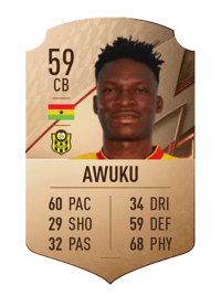 Philip Awuku Rare 59 OVR