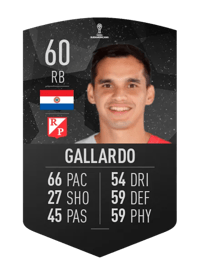 Orlando Gallardo CONMEBOL SUDAMERICANA 60 OVR