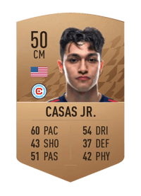 Javier Casas Jr. Common 50 OVR