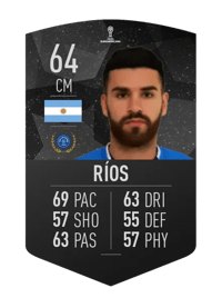Rubén Darío Ríos CONMEBOL SUDAMERICANA 64 OVR