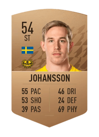 Herman Johansson Common 54 OVR