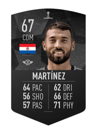 Ramón Martínez CONMEBOL SUDAMERICANA 67 OVR