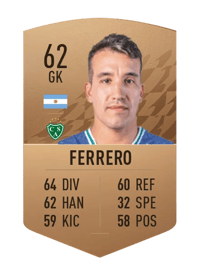 Facundo Ferrero Common 62 OVR