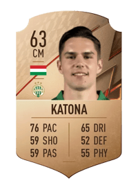 Máté Katona Rare 63 OVR