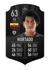 José Hurtado CONMEBOL LIBERTADORES 63 OVR