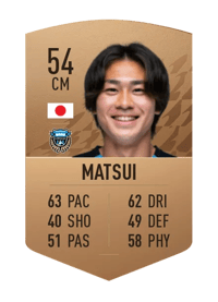 Renji Matsui Common 54 OVR