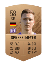 Luis Sprekelmeyer Common 58 OVR