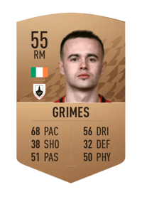 Dylan Grimes Common 55 OVR