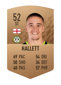 Luke Hallett Common 52 OVR