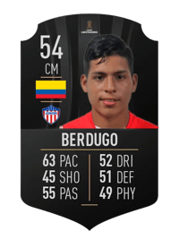 Leider Berdugo CONMEBOL LIBERTADORES 54 OVR