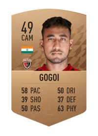 Pragyan Gogoi Common 49 OVR