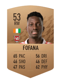 Adama Fofana Common 53 OVR