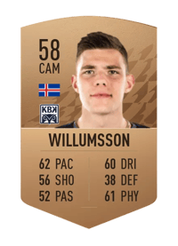 Brynjólfur Willumsson Common 58 OVR
