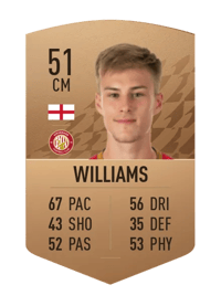 Alfie Williams Common 51 OVR