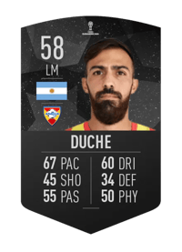 Jonathan Duche CONMEBOL SUDAMERICANA 58 OVR