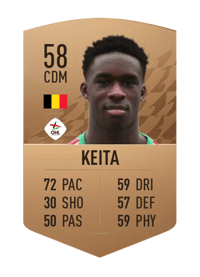 Mandela Keita Common 58 OVR