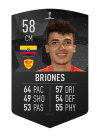 Ronald Briones CONMEBOL SUDAMERICANA 58 OVR