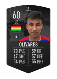 Edgar Olivares CONMEBOL SUDAMERICANA 60 OVR