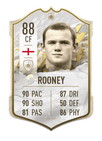 Wayne Rooney Icon 88 OVR