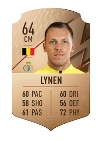 Senne Lynen Rare 64 OVR