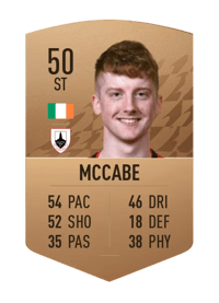 Aaron McCabe Common 50 OVR