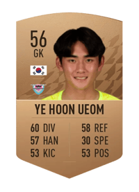 Ye Hoon Ueom Common 56 OVR