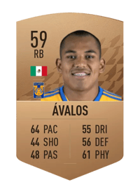 Erick Ávalos Common 59 OVR