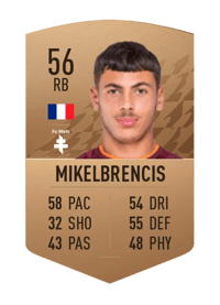 William Mikelbrencis Common 56 OVR