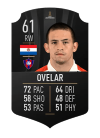 Fernando Ovelar CONMEBOL LIBERTADORES 61 OVR