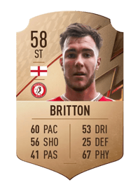 Louis Britton Rare 58 OVR