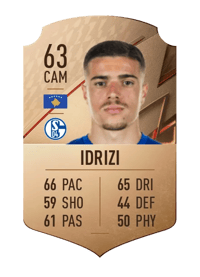 Blendi Idrizi Rare 63 OVR
