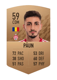 Nicolae Păun Common 59 OVR