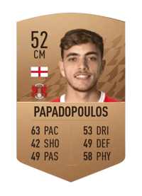 Antony Papadopoulos Common 52 OVR