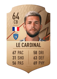 Julien Le Cardinal Rare 64 OVR