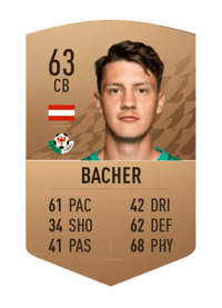 Felix Bacher Common 63 OVR
