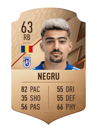 Radu Negru Rare 63 OVR
