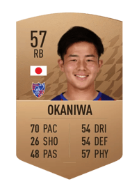 Shuto Okaniwa Common 57 OVR