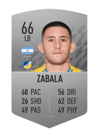 Facundo Zabala Common 66 OVR