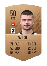 Nathan Wicht Common 50 OVR