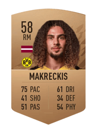 Cebrail Makreckis Common 58 OVR