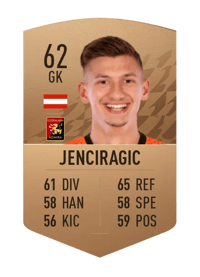 Belmin Jenciragic Common 62 OVR