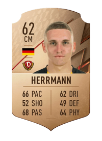 Luca Herrmann Rare 62 OVR