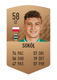 Dominik Sokół Common 58 OVR