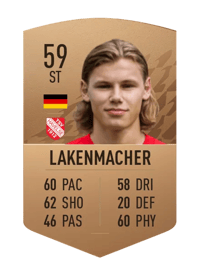 Fynn Lakenmacher Common 59 OVR