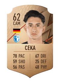 Jason Ceka Rare 62 OVR