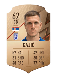 Marko Gajić Rare 62 OVR