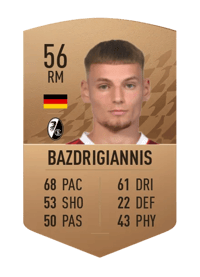 Alexander Bazdrigiannis Common 56 OVR