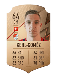 Marco Kehl-Goméz Rare 64 OVR