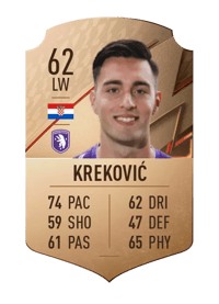 Leon Kreković Rare 62 OVR